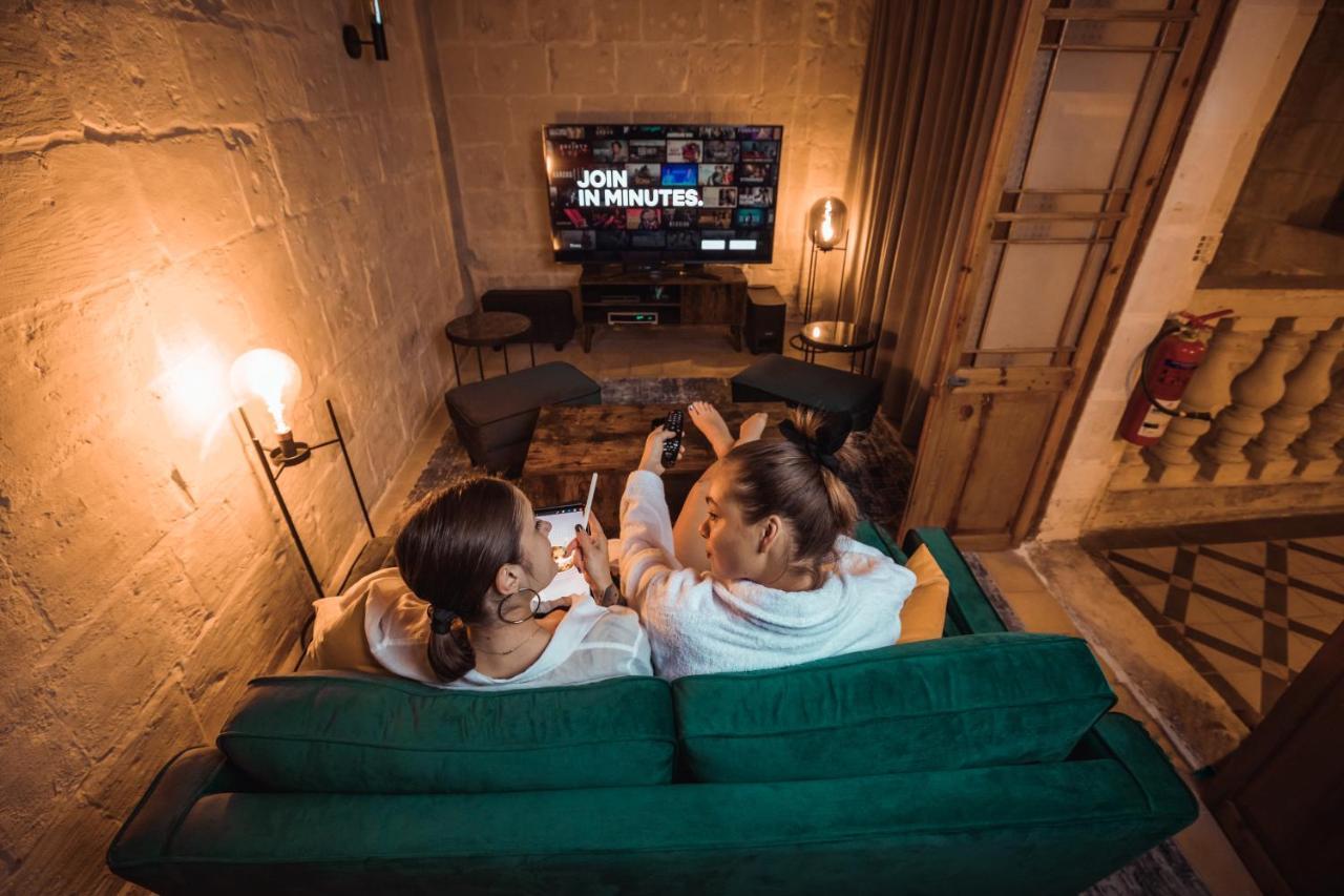 Palazzo Del Pazzo Apartment วัลเลตตา ภายนอก รูปภาพ